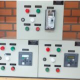Quadro de proteção em Media tensão. Reles de Proteção em Media Tensão